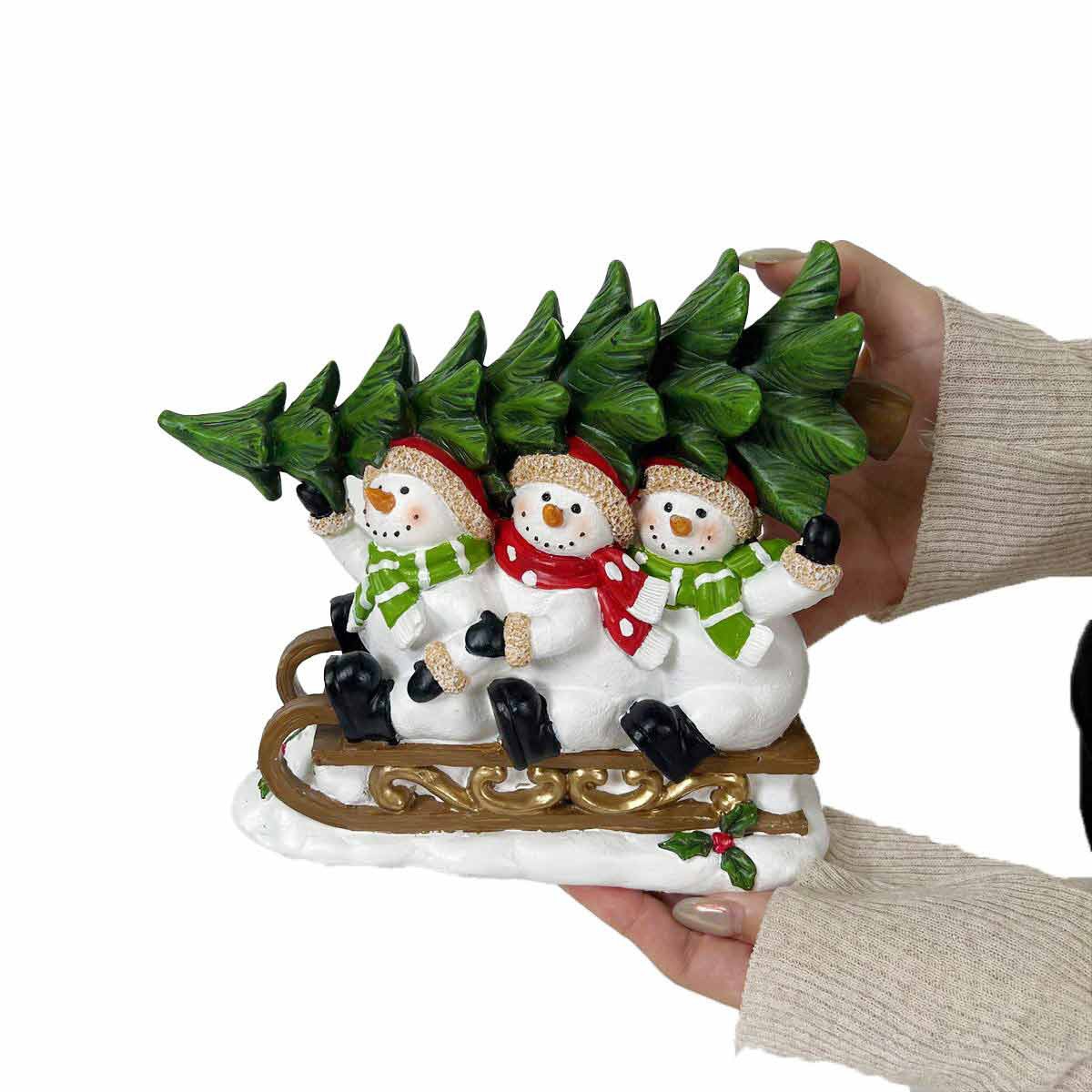 8808-190 クリスマス デコレーション スノーマンデコレーション 1個