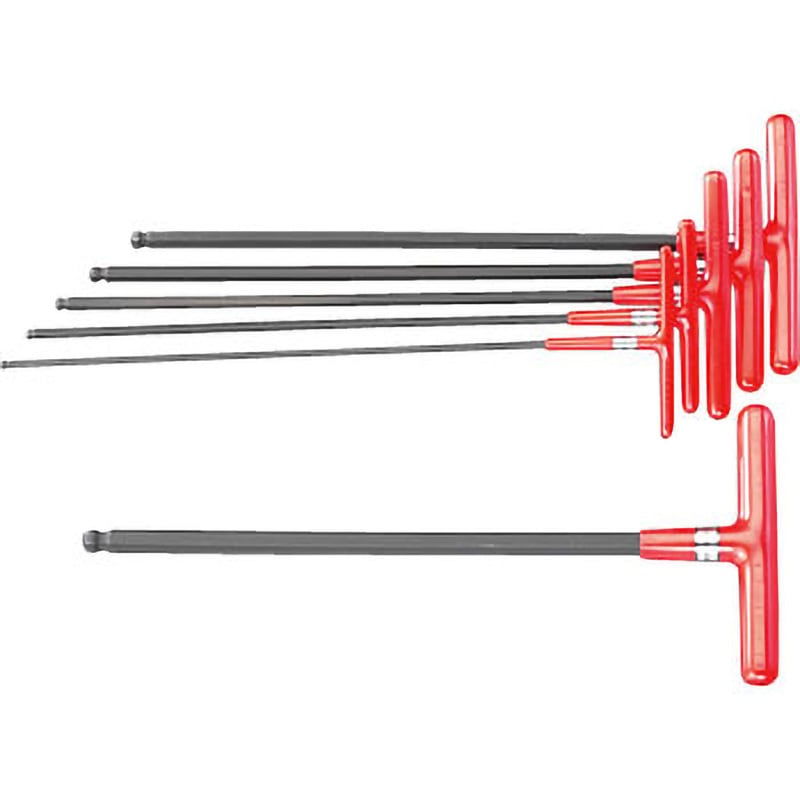 EA573TE [2.5-8mm]250mmボールポイント六角レンチ エスコ T型