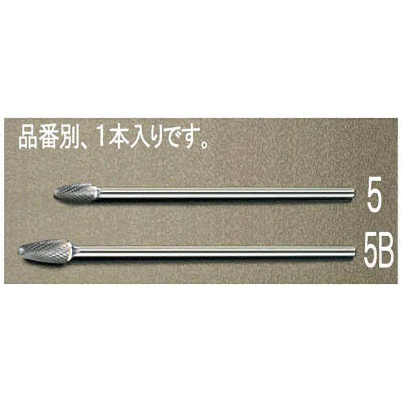 EA819JL-5B 12x25x175mm[6mm軸]超硬カッター 1個 エスコ 【通販モノタロウ】