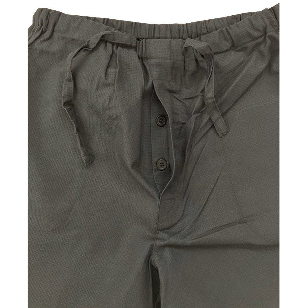 1114330 NE5 4L 長袖蜂巣織作務衣 希楽者 綿100% ブラック 4L 1着 ブルーメイト 【通販モノタロウ】