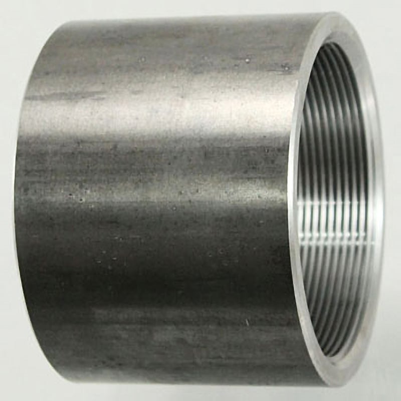 黒 80A 鉄ソケット (PSねじ 溶接用) ヤマイチ 呼び径80A