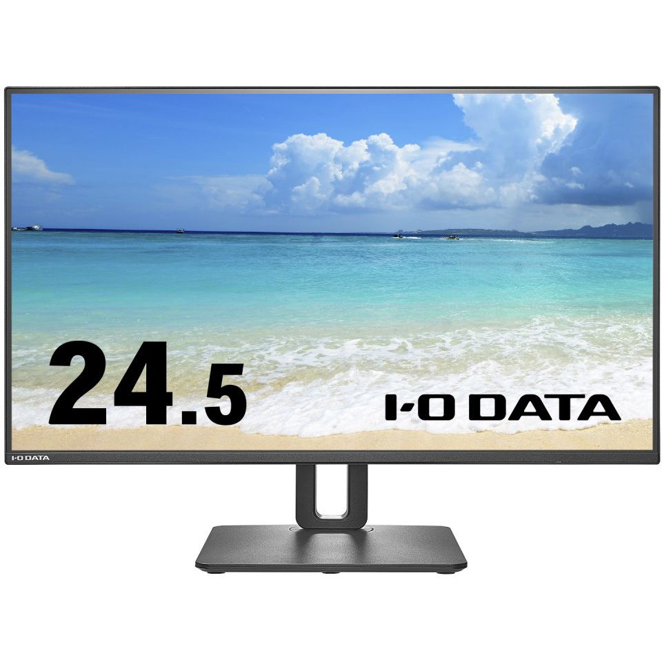 LCD-C251SH-FX ワイド液晶ディスプレイ 24.5型/1920×1080/HDMI 、USB Type-C/ブラック/スピーカー：なし/見やすい位置や高さに調節可能 1台 I ・O DATA(アイ・オー・データ) 【通販モノタロウ】