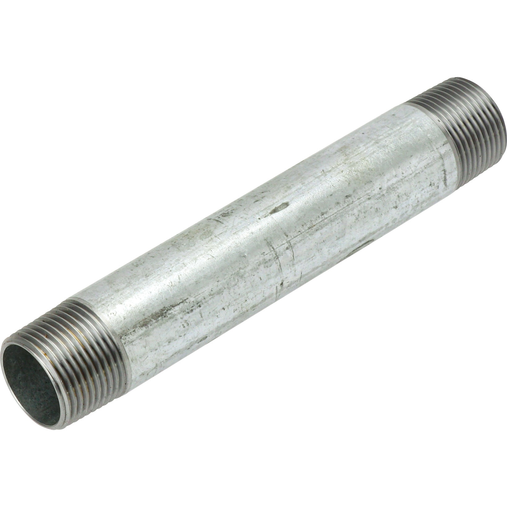 白 NI 白 長ニップル 吉年 PTネジ 呼び径20A - 【通販モノタロウ】