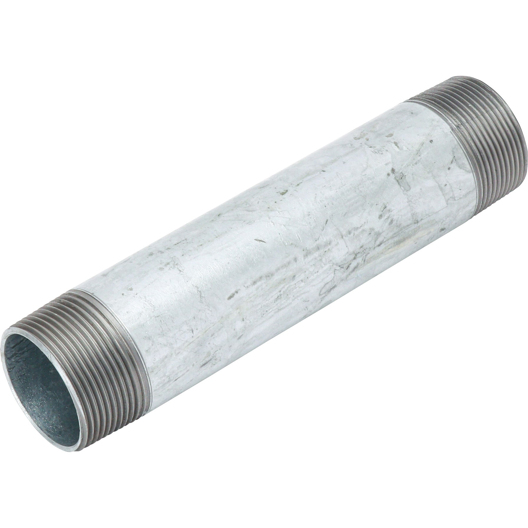 白 NI 白 長ニップル 吉年 PTネジ 呼び径40A - 【通販モノタロウ】