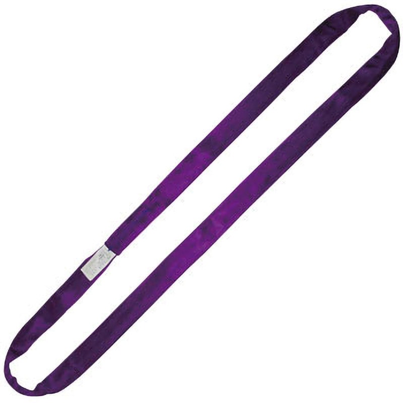 1ton用(紫色) 1.8m ブルースリングソフトN型(エンドレスタイプ) JIS