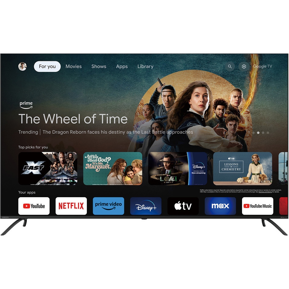 OLS75RD10 4K対応・HD・FHD スマートテレビ SMART TV series 1台