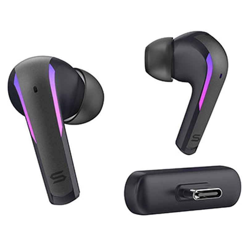 SS99BK S-PLAY2 BLACK ゲーミングワイヤレスイヤホン SWITCH対応 SOUL(ソウル) ブラック色 Bluetooth カナル型