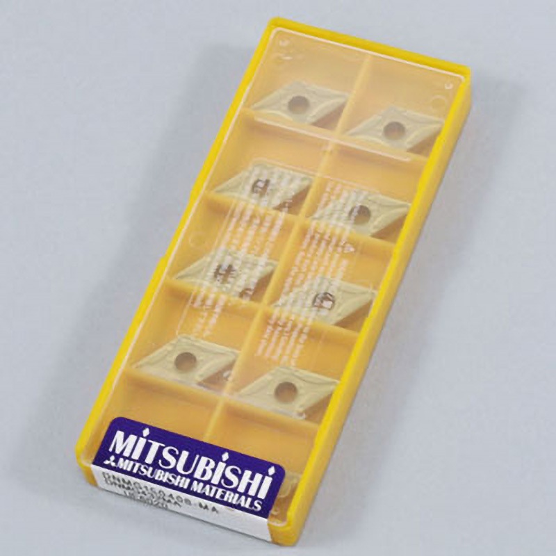 DNMG150408-MA UE6020 チップ DNMG-MA 三菱マテリアル 形状ひし形55° 逃げ角0度 UE6020製 被削材P(鋼) コーナー半径0.8mm 1箱(10個)