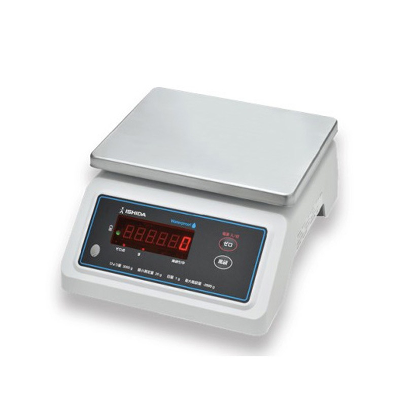S-BOXM-3-WP-D(両面) 防水型計量器 イシダ ひょう量3kg 上皿はかり デジタル