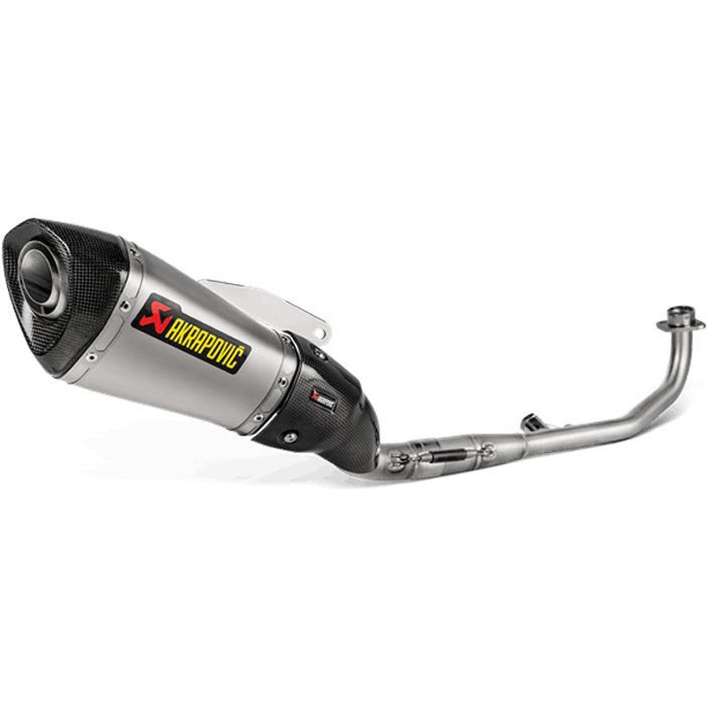S-H125R6-ASZT/1 レーシングライン チタン S-H125R6-ASZT/1 AKRAPOVIC (アクラポビッチ) フルエキゾーストタイプ 専用
