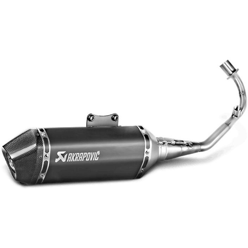 S-VE125R2-HZBL レーシングライン ステン ブラック EC S-VE125R2-HZBL AKRAPOVIC (アクラポビッチ) フルエキゾーストタイプ ヘキサゴナル