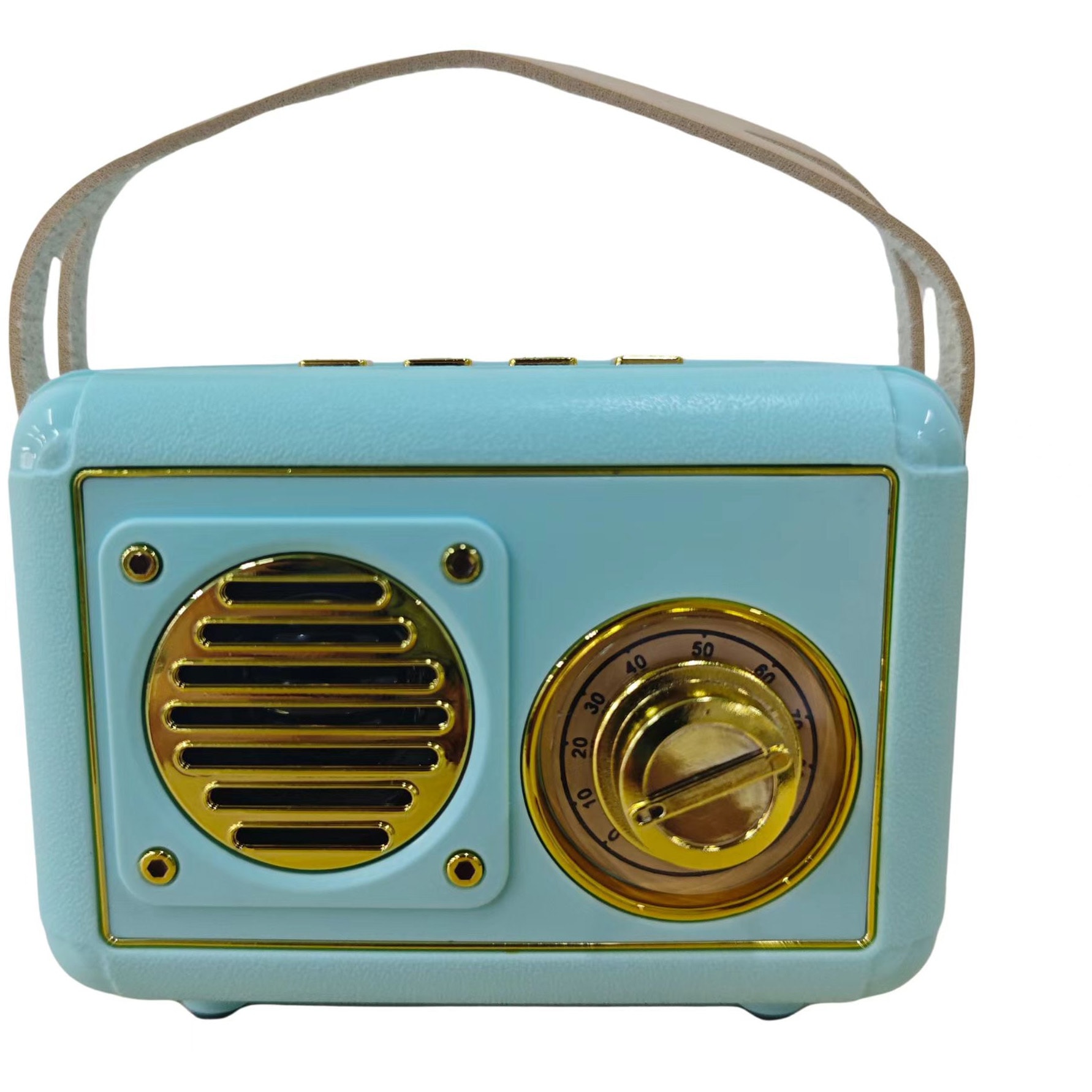 FT-BT20-BL レトロFM・ブルートゥーススピーカー 1台 PASSON 【通販