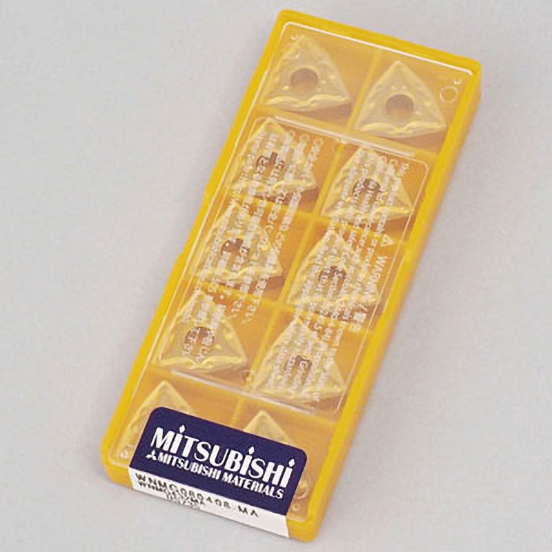 WNMG080408-MA US735 チップ WNMG-MA 三菱マテリアル コーナー半径0.8mm 1箱(10個) WNMG080408-MA US735
