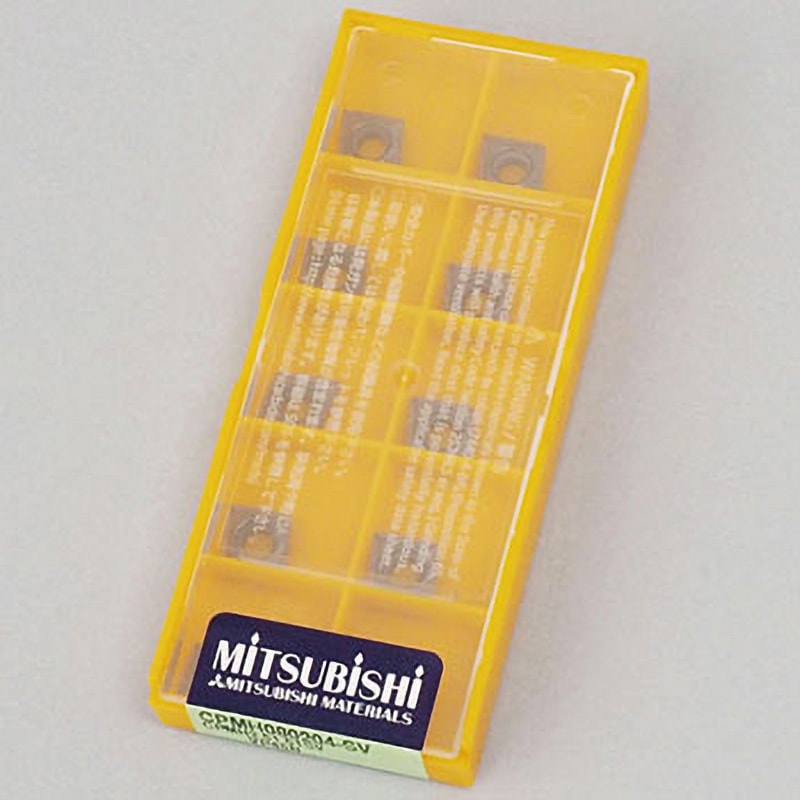 CPMH080204-SV VP45N チップ CPMH-SV 三菱マテリアル 形状ひし形80° 逃げ角11度 VP45N製 コーナー半径0.4mm 1箱(10個) 5,398円