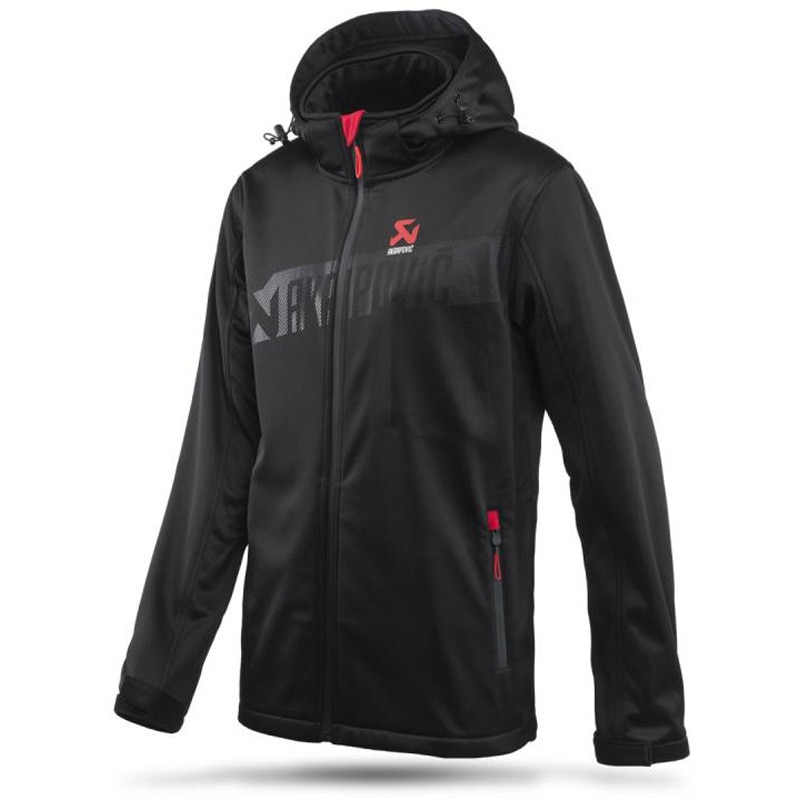 802084 Corpo シリーズ ソフトシェルジャケット BLK 802084 AKRAPOVIC