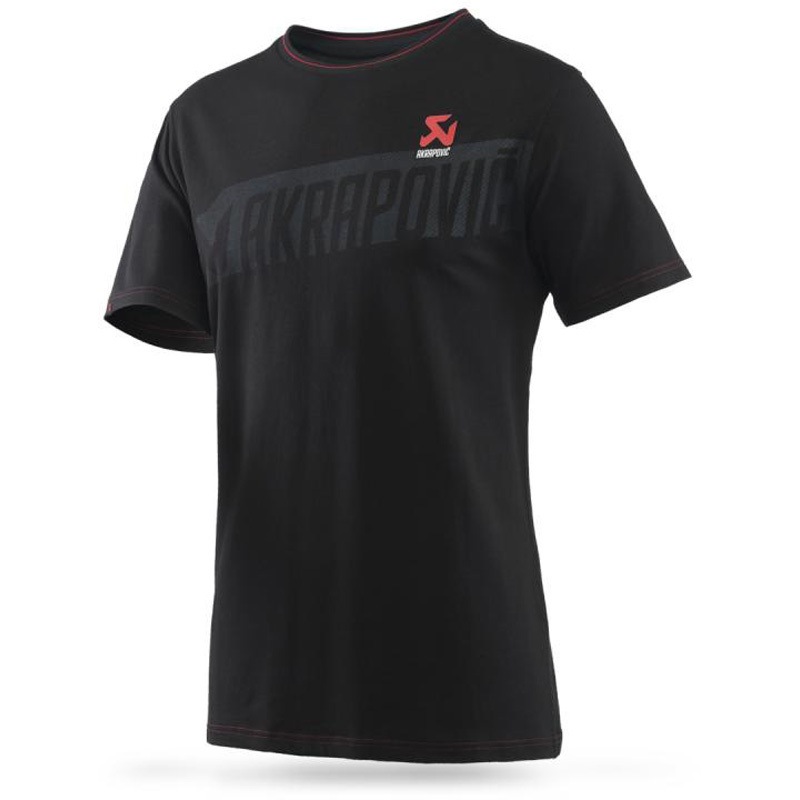 802043 Corpo シリーズ Tシャツ BLK 802043 AKRAPOVIC (アクラポビッチ) ブラック色