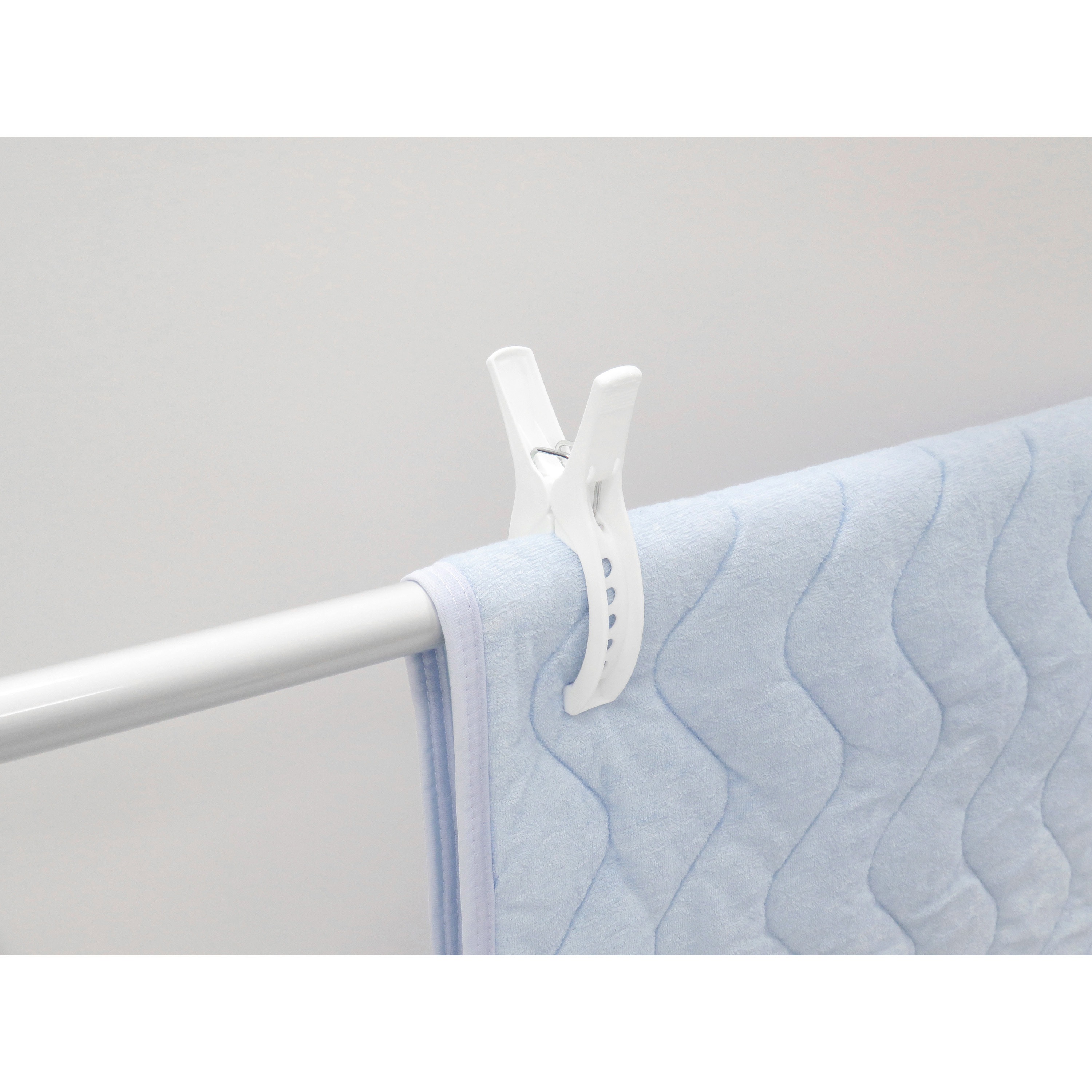 24830 NSR ダブルバネベランダ用ピンチ2P 東和産業 ホワイト色