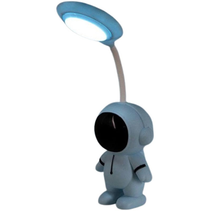 C1000490 スペースキャラクター卓上ランプ CRECOTE LED ブルー色