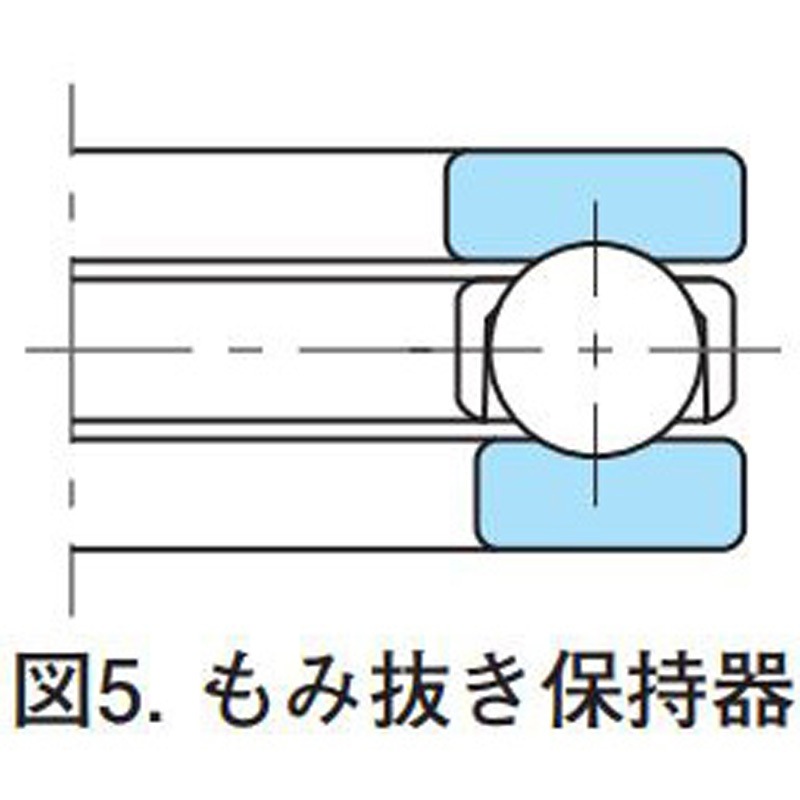 51322 MY スラスト玉軸受 51300番台 もみ抜き保持器 NACHI(不二越) 内径110mm外径190mm  51322 MY