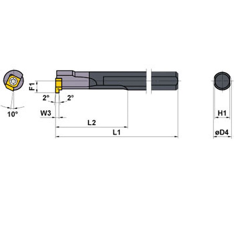 FSL5210R ホルダ 1本 三菱マテリアル 【通販サイトMonotaRO】