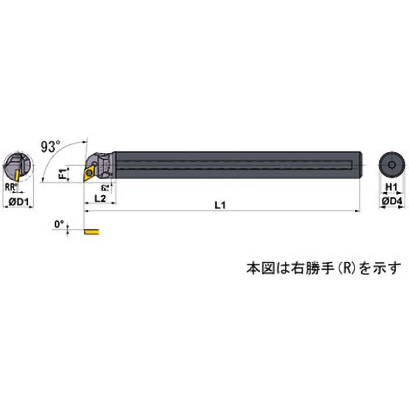 あすつく対応 「直送」 三菱 FSDUC1410R-07E 防振バー FSDUC1410R07E 663-4940 FSDUC1410R-07E ホルダ 三菱マテリアル 93° スクリューオン FSDUC1410R
