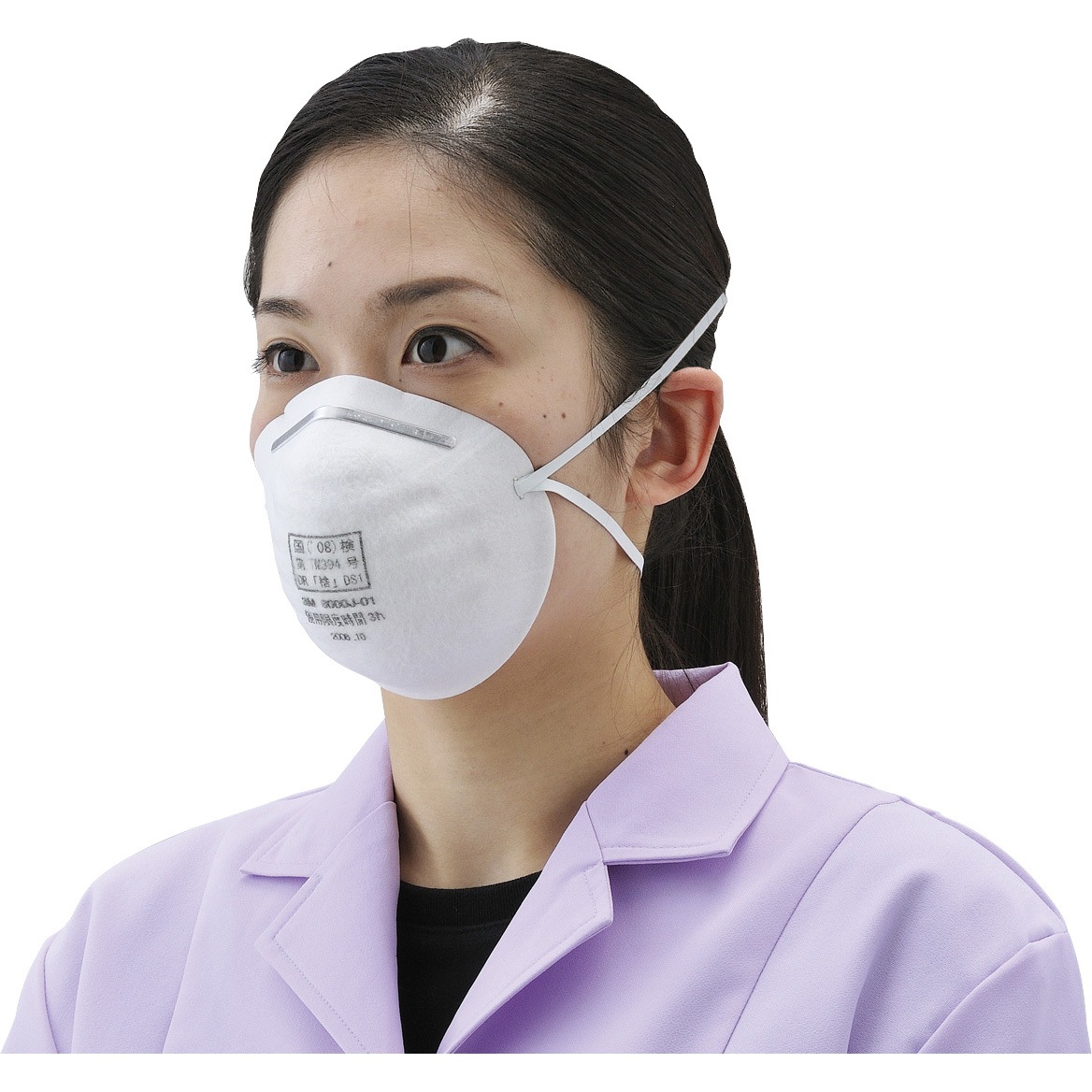 No.8000J 防じんマスク No.8000J 1箱(50枚) 3M(スリーエム) 【通販