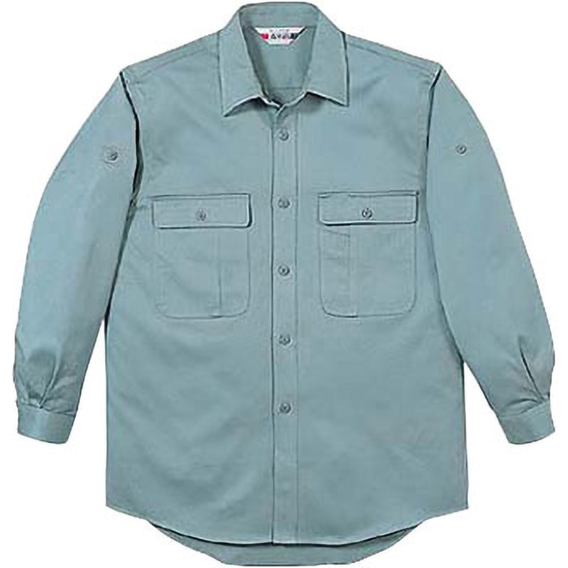 8508 8508 着楽綿 長袖シャツ(秋冬用) コーコス信岡 サイズS着丈77cm