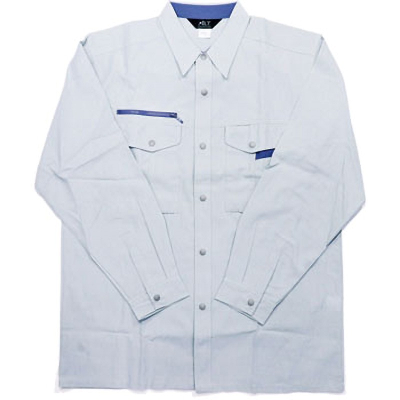 BF-501 BF-501 ボディファイン 年間用長袖シャツ (男女兼用) アルトコーポレーション グレー色 LL着丈78cm 5,033円