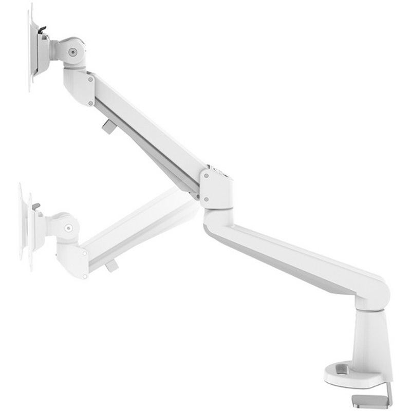 ED-NA111-WH モニターアーム モダンソリッド 荷重3～8kg クランプ式 デスク取り付けタイプ 適合モニターサイズ26インチ  ED-NA111-WH
