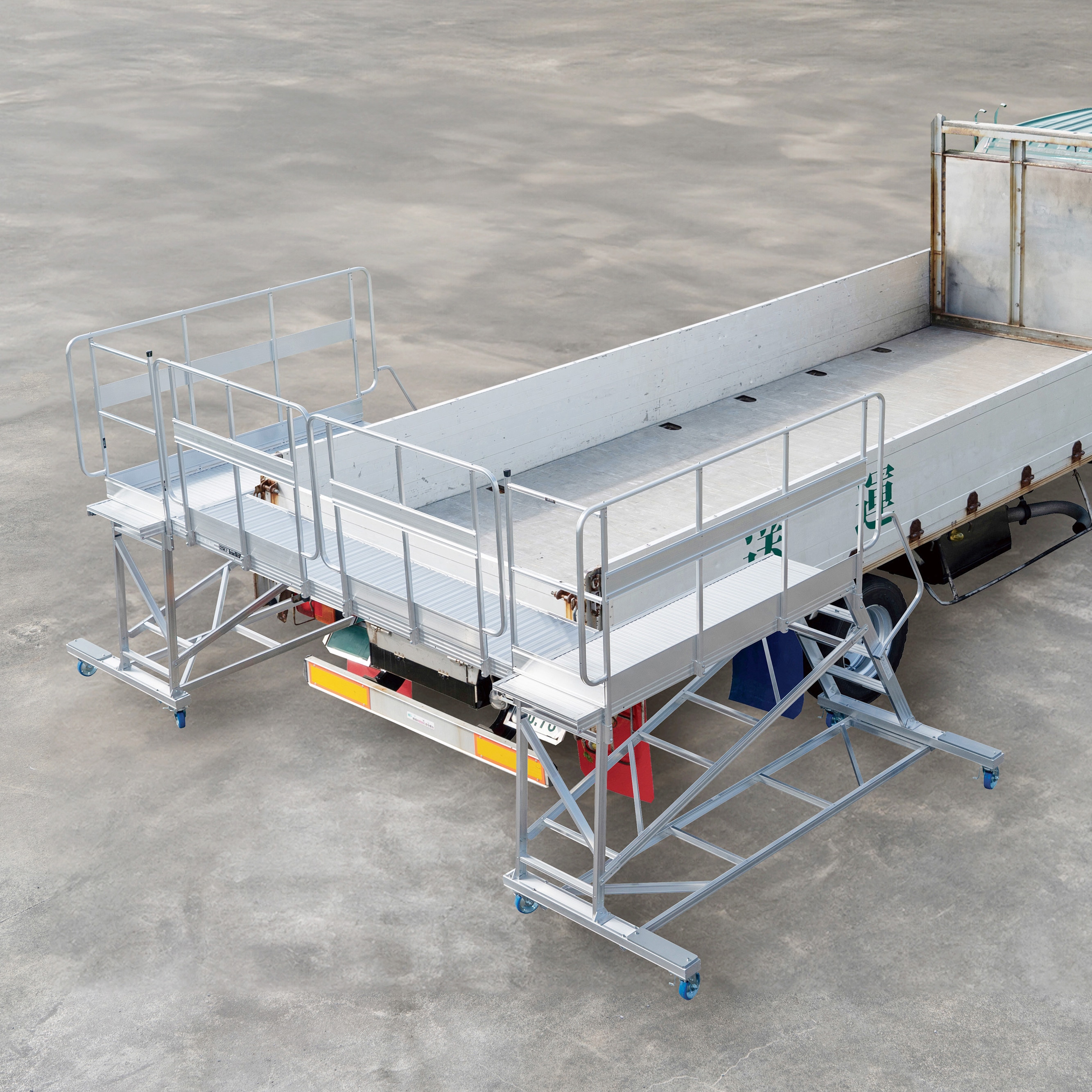 (運賃見積り)(直送品)ピカ 連結式大型作業台 手すりL型 DXL-TE200AL 運賃見積り)(直送品)ピカ 連結式大型作業台 手すりL型 DXL-TE90AL