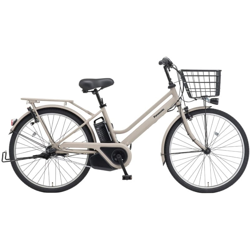 26インチパナソニック電動アシスト自転車6.6ah長押し3点灯 電動自転車 パナソニック 26インチ 3段変速6.6Ah3点灯充電器あり 電動