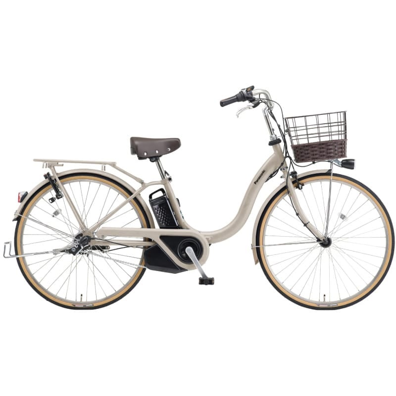 BE-FTL633-TC-N 防災サイクル ティモ・L 26型 電動アシスト自転車 2025年モデル ノンパンク仕様  【完成組立品】 1台 Panasonic(パナソニック) 【通販モノタロウ】