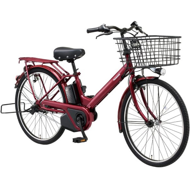 自転車8495 BE-FTA634-TC-T 防災サイクル ティモ・A 26型 電動アシスト自転車 2025