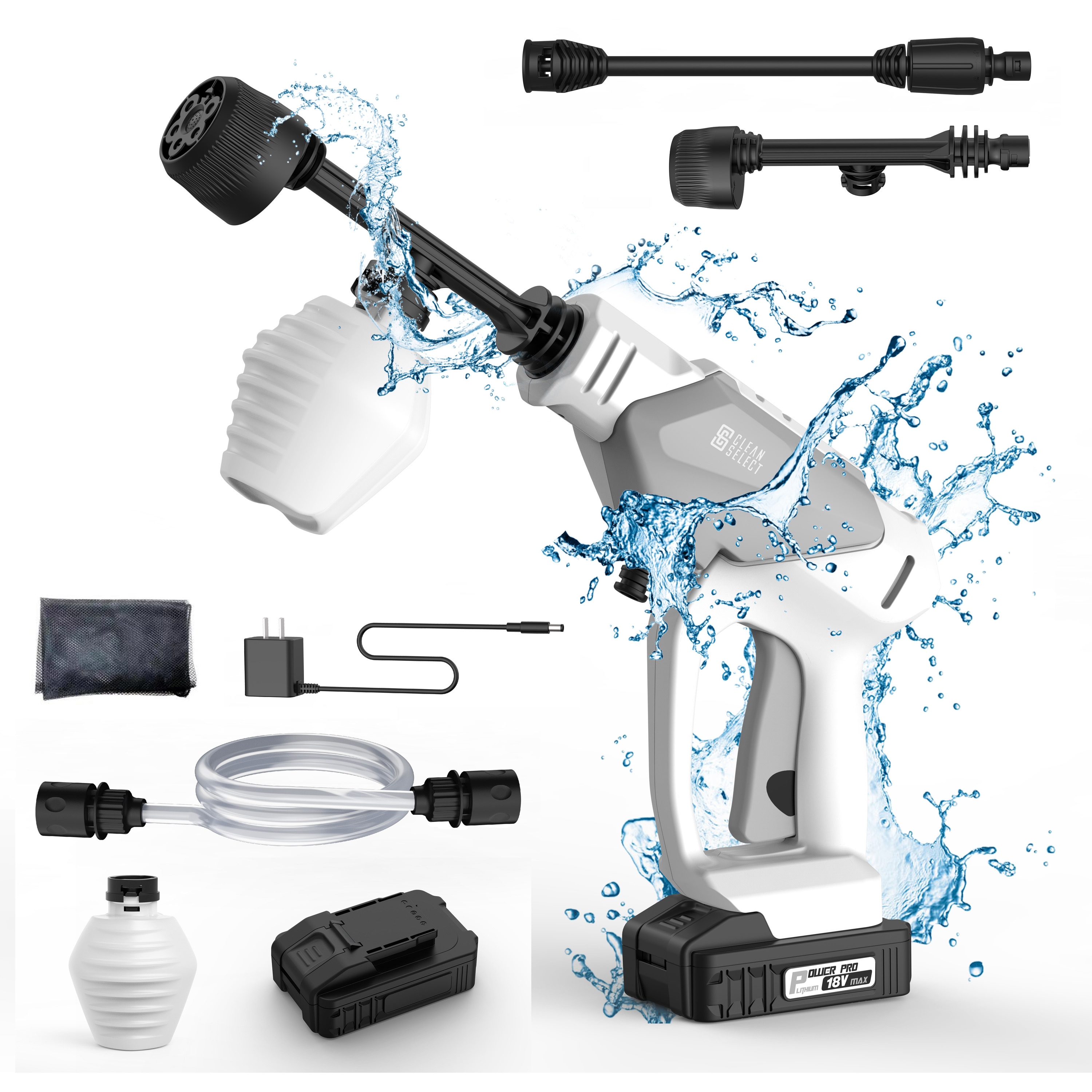 CHPW-1822 コードレス高圧洗浄機 CLEAN SELECT DC18V - 【通販モノタロウ】