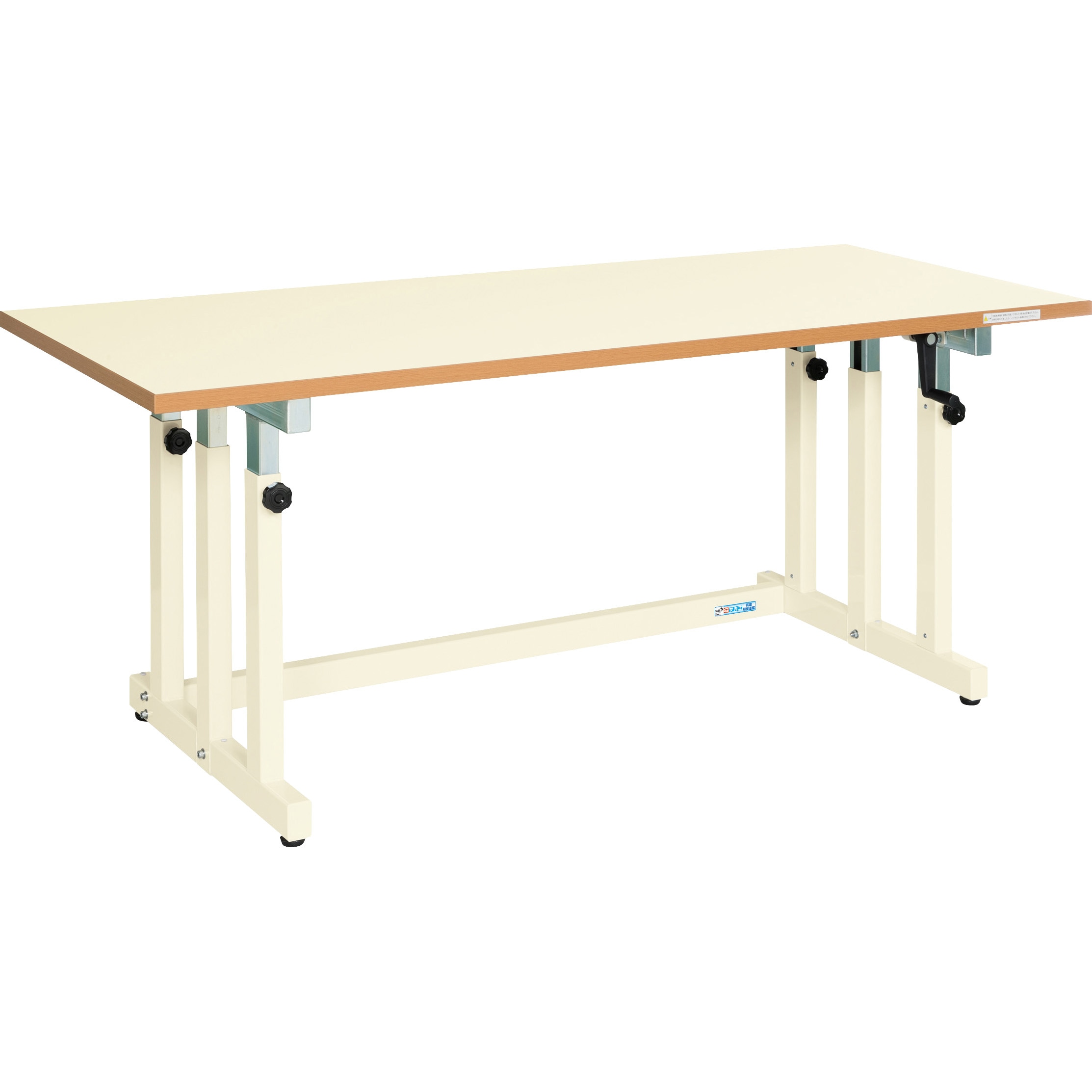 SUP-1875TT-WW 軽量作業台/耐荷重150kg_固定式H740_全面棚板付_