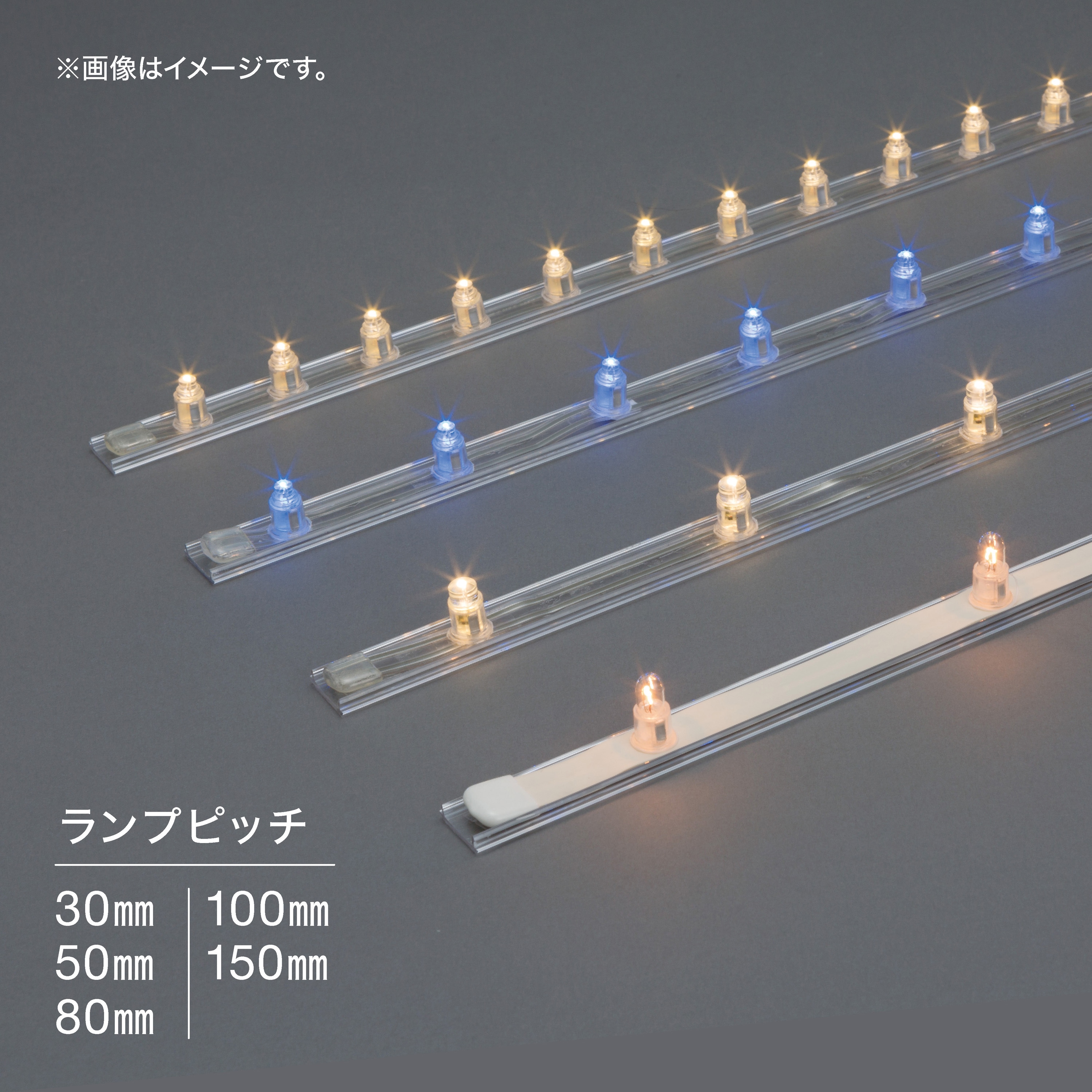 TLP-80-WW(1m) 屋内用LEDテープライト・トキレッズ標準 1セット(1m×1本