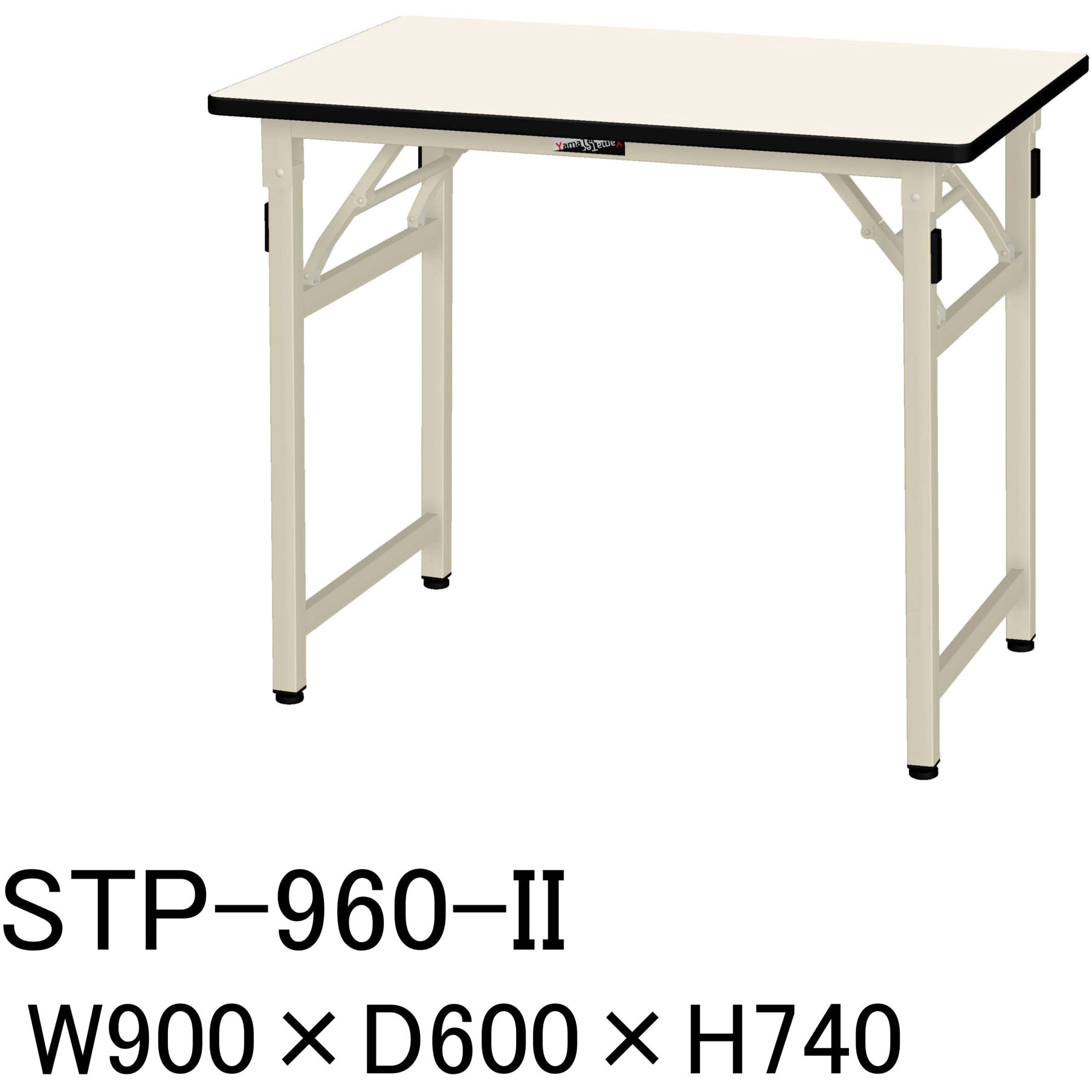 ヤマテック ワークテーブル300シリーズ 移動式 W900×D600×H740 ( SWRC-960-GI ) ヤマテック ワークテーブル300シリーズ 移動式 ポリエステル天板 W900