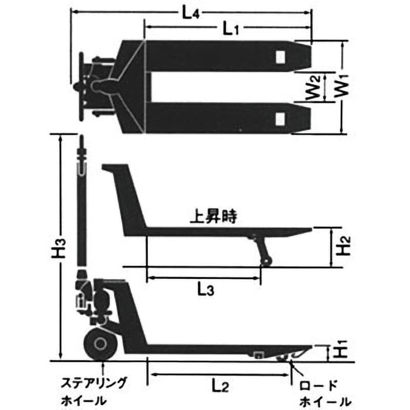 キャッチパレットトラック 標準タイプ 全長1206mm CP-7M-85