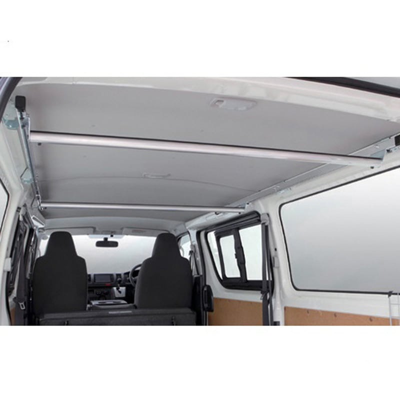 RW-12 ロッキープラス ワークツールシリーズ ラゲッジバー ROCKY 高さ(天井までの高さ)120mm 1セット(2本) 12,980円