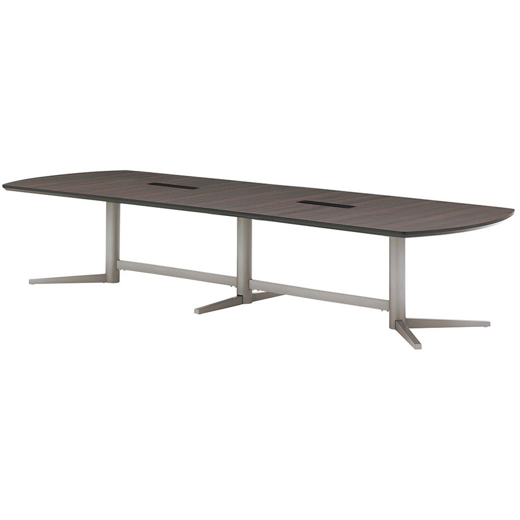 KV-S3612W-DW ビッグテーブル ニシキ工業 ダークウッド色 幅3600mm奥行1200mm高さ720mm  KV-S3612W-DW 234,900円