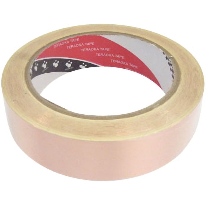 No.831S 銅箔粘着テープ 寺岡製作所 難燃性 テープ幅25mmテープ長さ20m