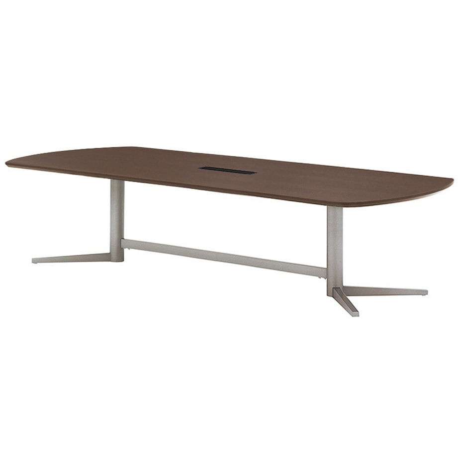 KV-S2812W-WN ビッグテーブル ニシキ工業 ウォールナット色 幅2800mm奥行1200mm高さ720mm  KV-S2812W-WN