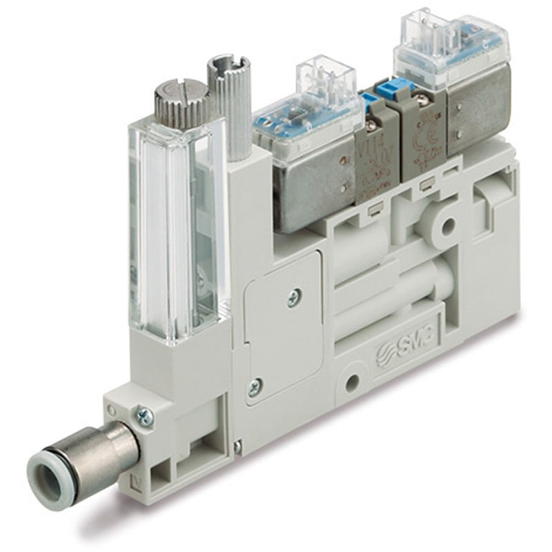 ZQ103MA-K15LB-FK-0 ZQ□A Series エジェクタシステム 薄型真空ユニット SMC マニホールド用