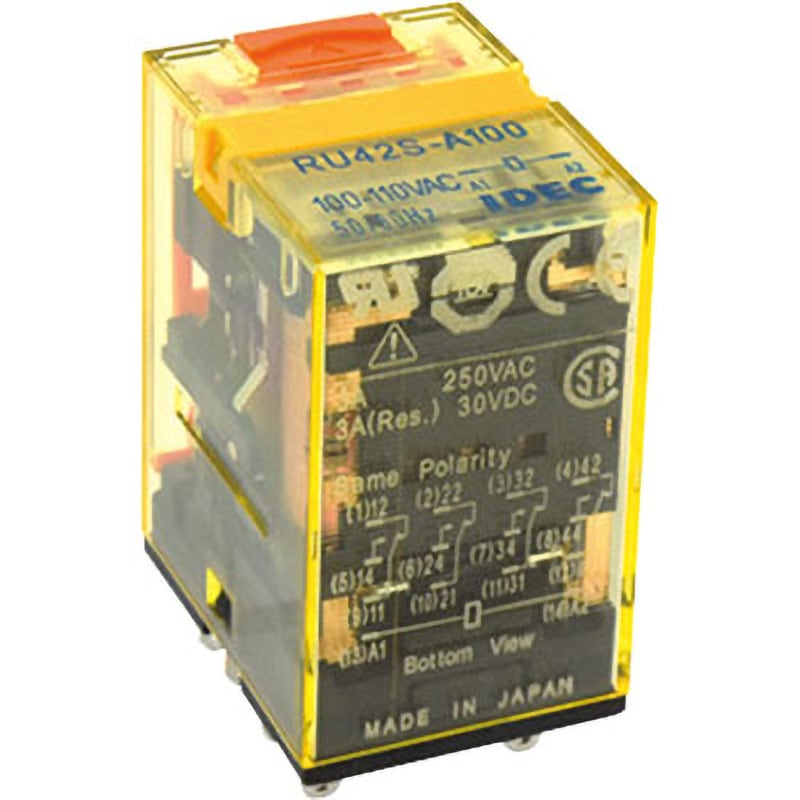 RU42S-CD-D24 RU42シリーズ IDEC(和泉電気) ユニバーサルリレー 4c