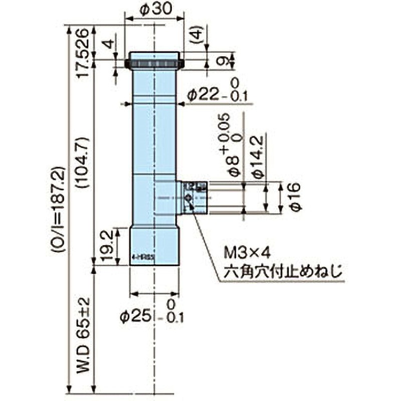 MML4-HR65D テレセントリックレンズ MML-HRシリーズ モリテックス Cマウント