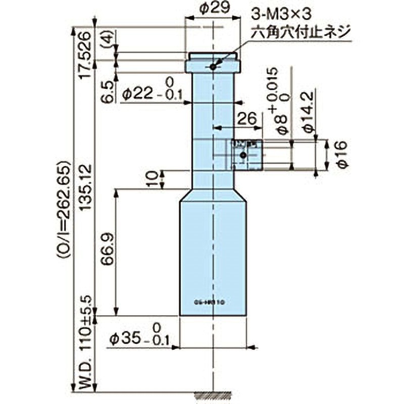 MML05-HR110D テレセントリックレンズ MML-HRシリーズ モリテックス Cマウント