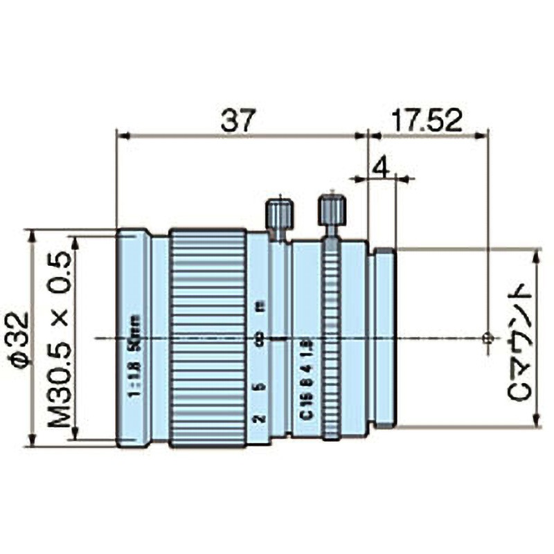 ML-5018 CCTVレンズ MLシリーズ モリテックス Cマウント
