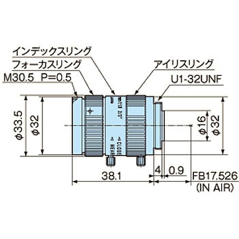 ML-M5018MP メガピクセルCCTVレンズ ML-MPシリーズ モリテックス Cマウント