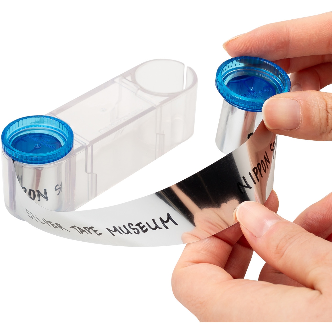 銀テープホルダー ロングタイプ 銀テープ用 収納 キーホルダー