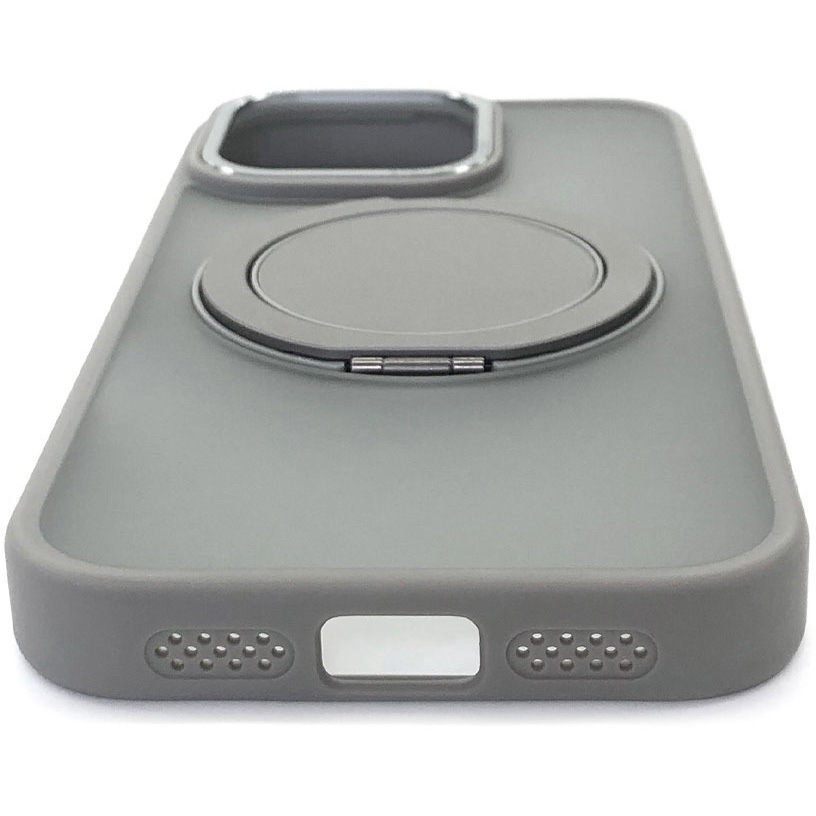 AC-P24P-MRS GY iphone16pro用 Magsafe対応カチカチ回転リング